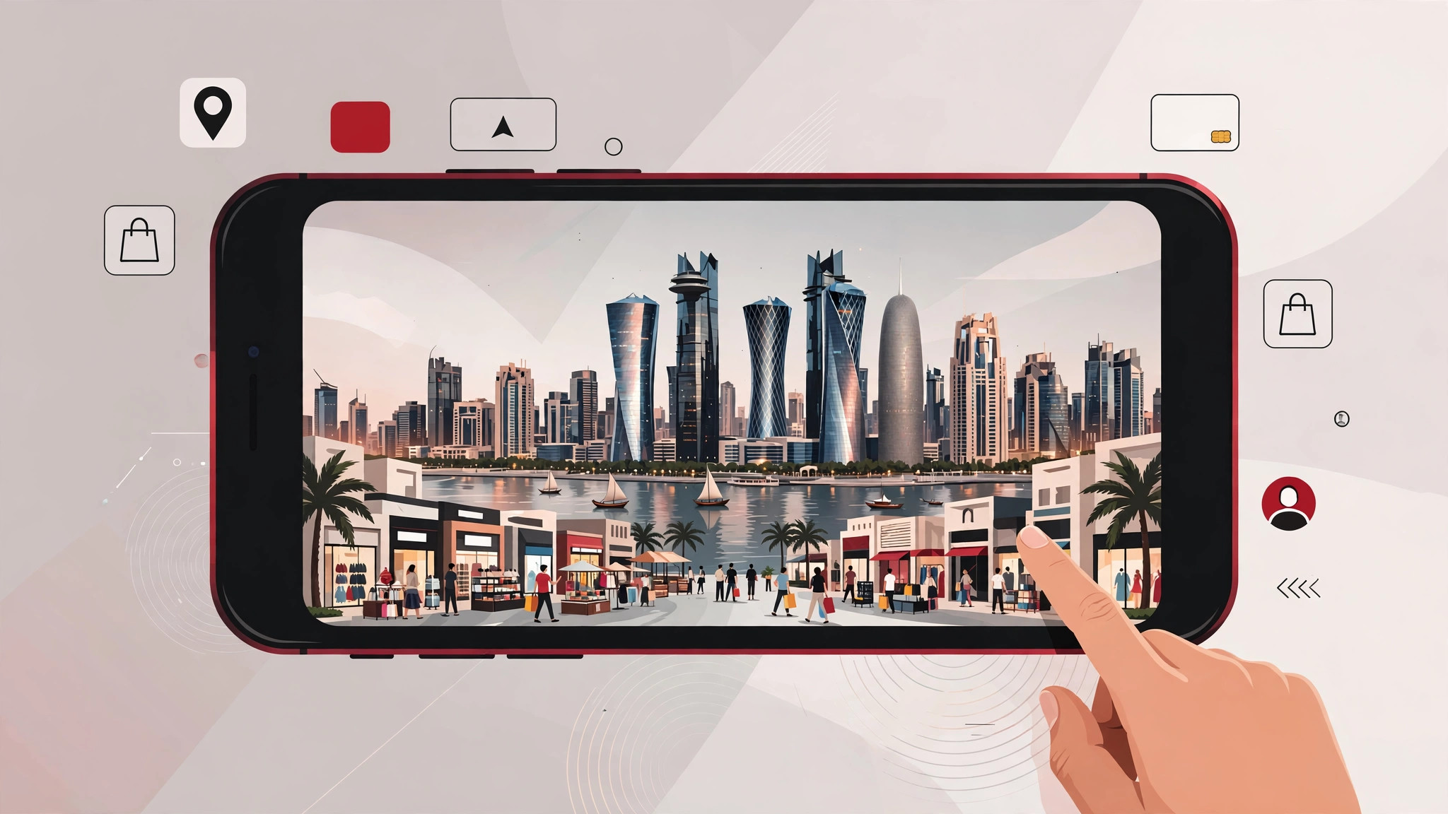 Mobile-First Design for Qatar: 69% Transact on Phones