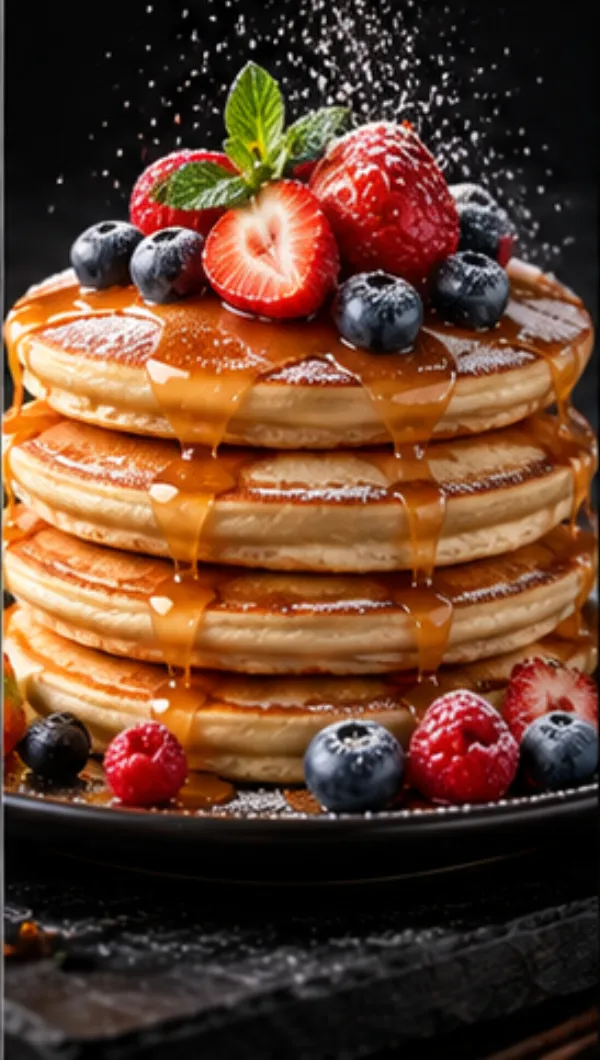 Stacked Pancakes 3D preview