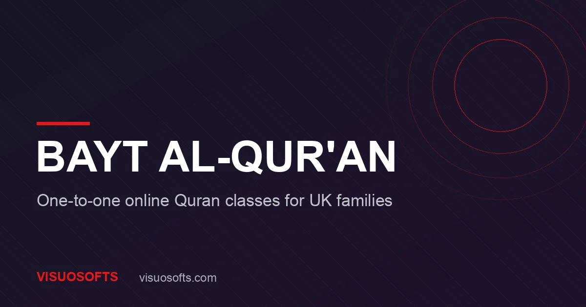 Online Quran Classes for UK Families: Inside Bayt al-Qur'an