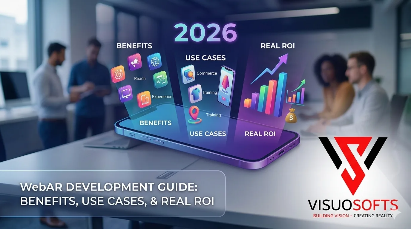 WebAR Development Guide 2026: Benefits, Use Cases & Real ROI | Visuosofts